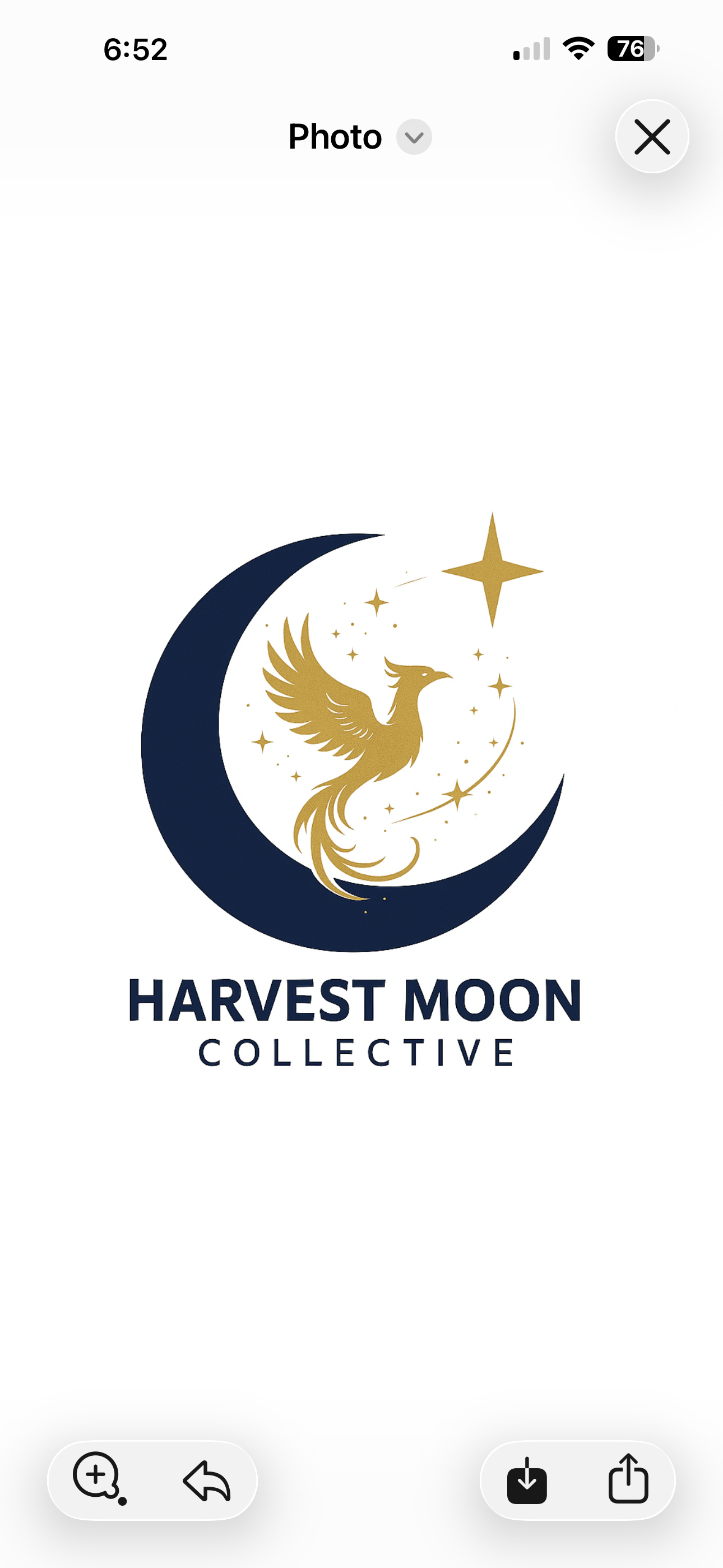 Harvest Moon Collective phoenix mark